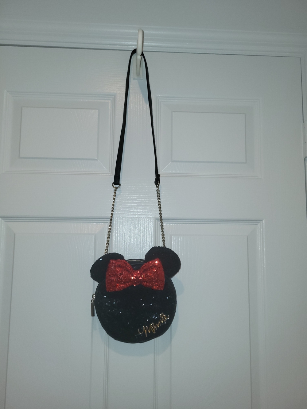 Disney Sequin Minnie Mouse Purse
